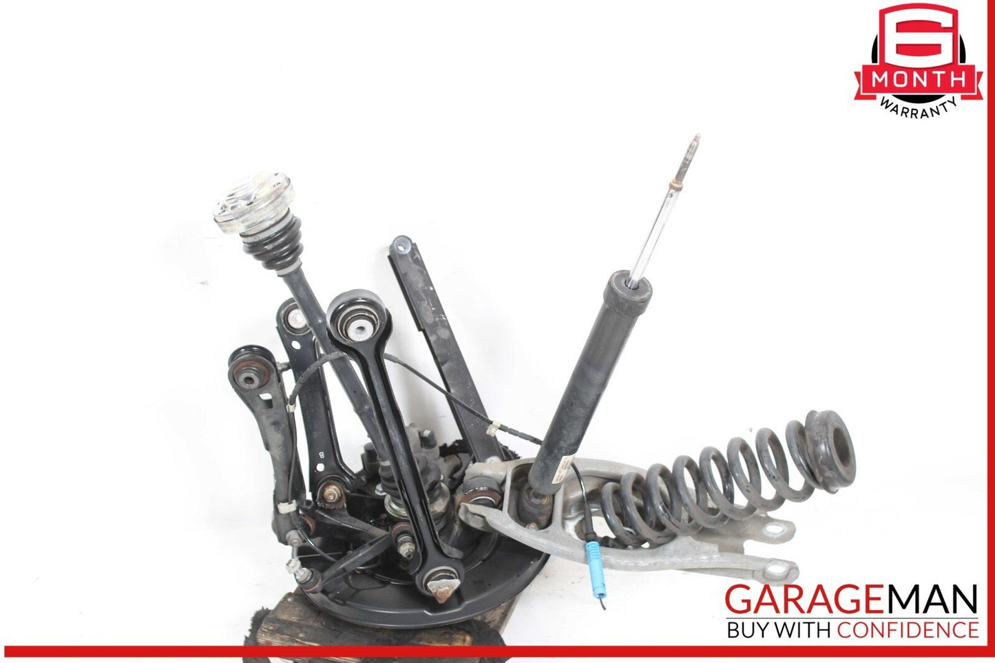 12-15 BMW X1 E84 AWD Rear Left Side Steering Spindle Knuckle Assembly OEM