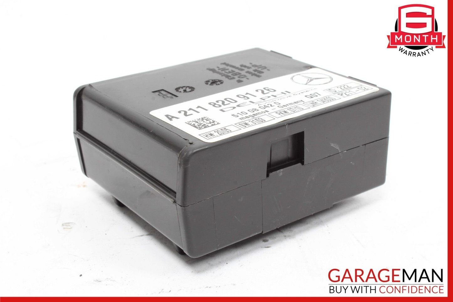 00-12 Mercedes R171 SLK300 CL500 Anti Theft Alarm Sensor Control Module Unit OEM