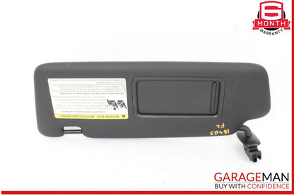 14-17 Audi SQ5 Front Left Driver Side Sun Visor Sunvisor Black 8U0857551F OEM