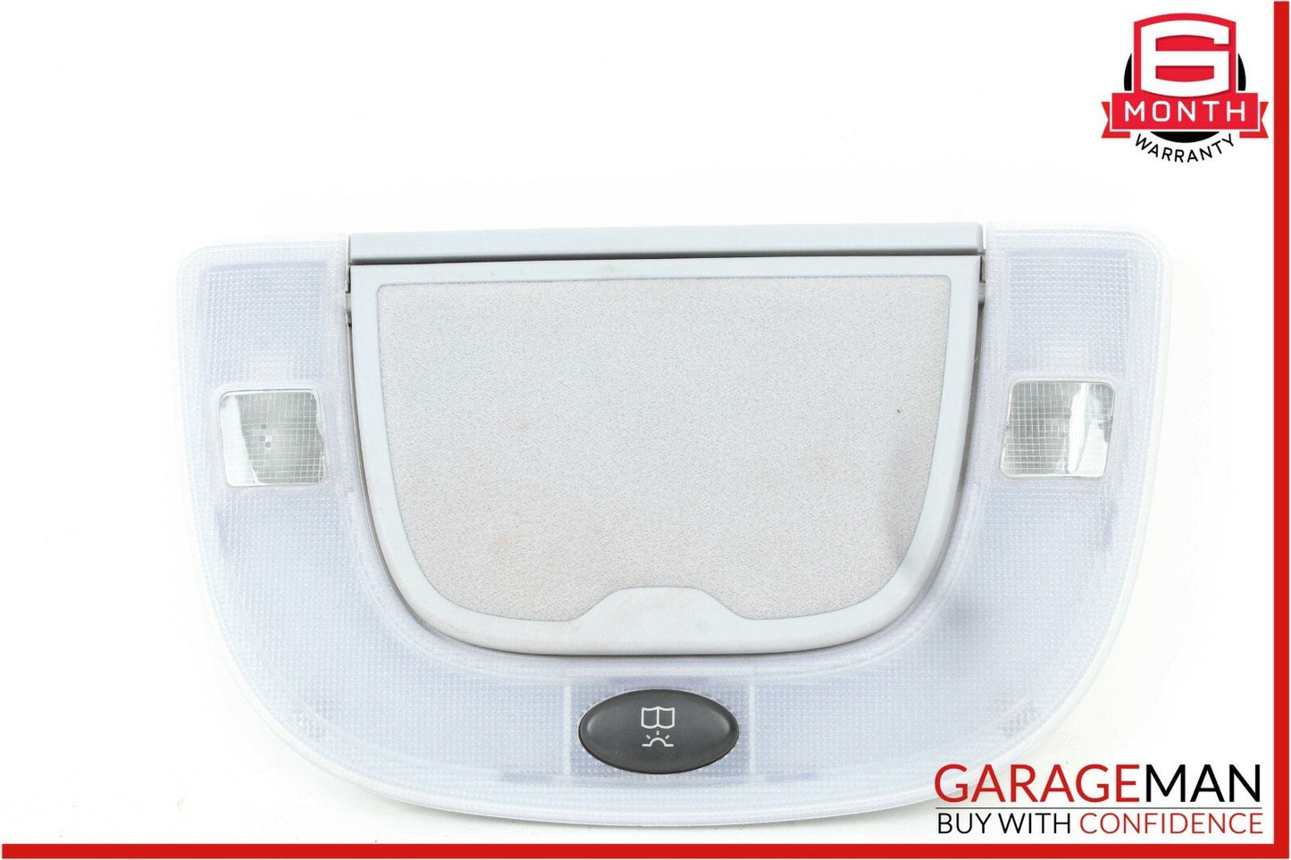 00-06 Mercedes W220 S500 Rear Right / Left Headliner Reading Map Dome Light Gray