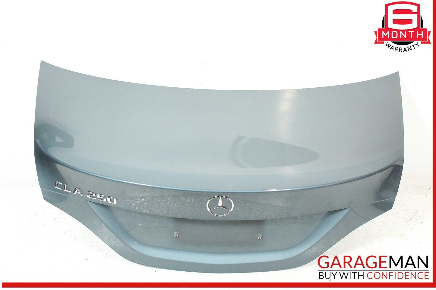 14-18 Mercedes W117 CLA250 Rear Trunk Lid Deck Shell Panel Cover Black OEM