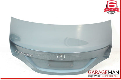 14-18 Mercedes W117 CLA250 Rear Trunk Lid Deck Shell Panel Cover Black OEM