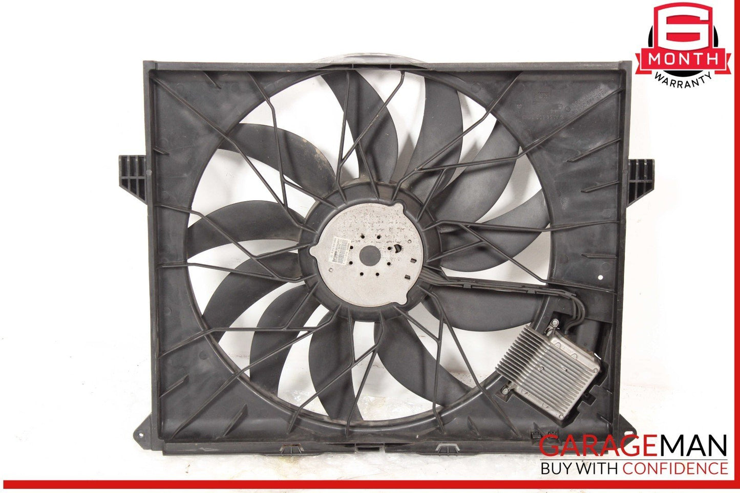 06-13 Mercedes W164 ML350 GL550 Engine Motor Radiator Cooling Fan Assembly OEM