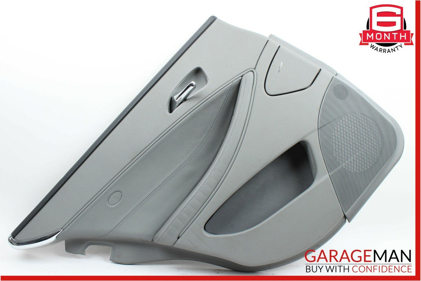06-11 Mercedes W219 CLS500 CLS550 Rear Left Interior Door Panel Trim Gray
