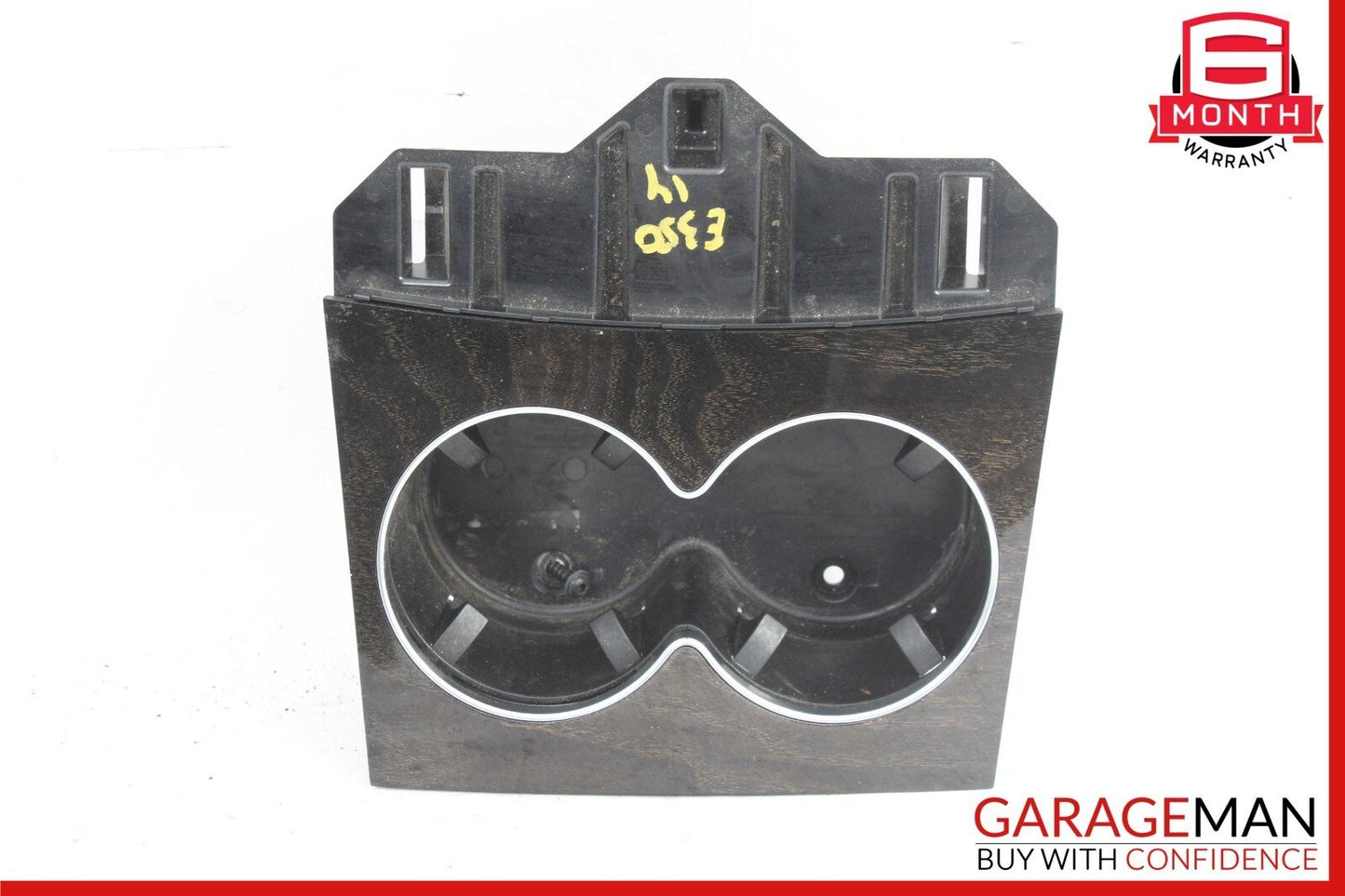 14-17 Mercedes W207 E350 E400 Center Console Cup Holder Compartment Wood OEM