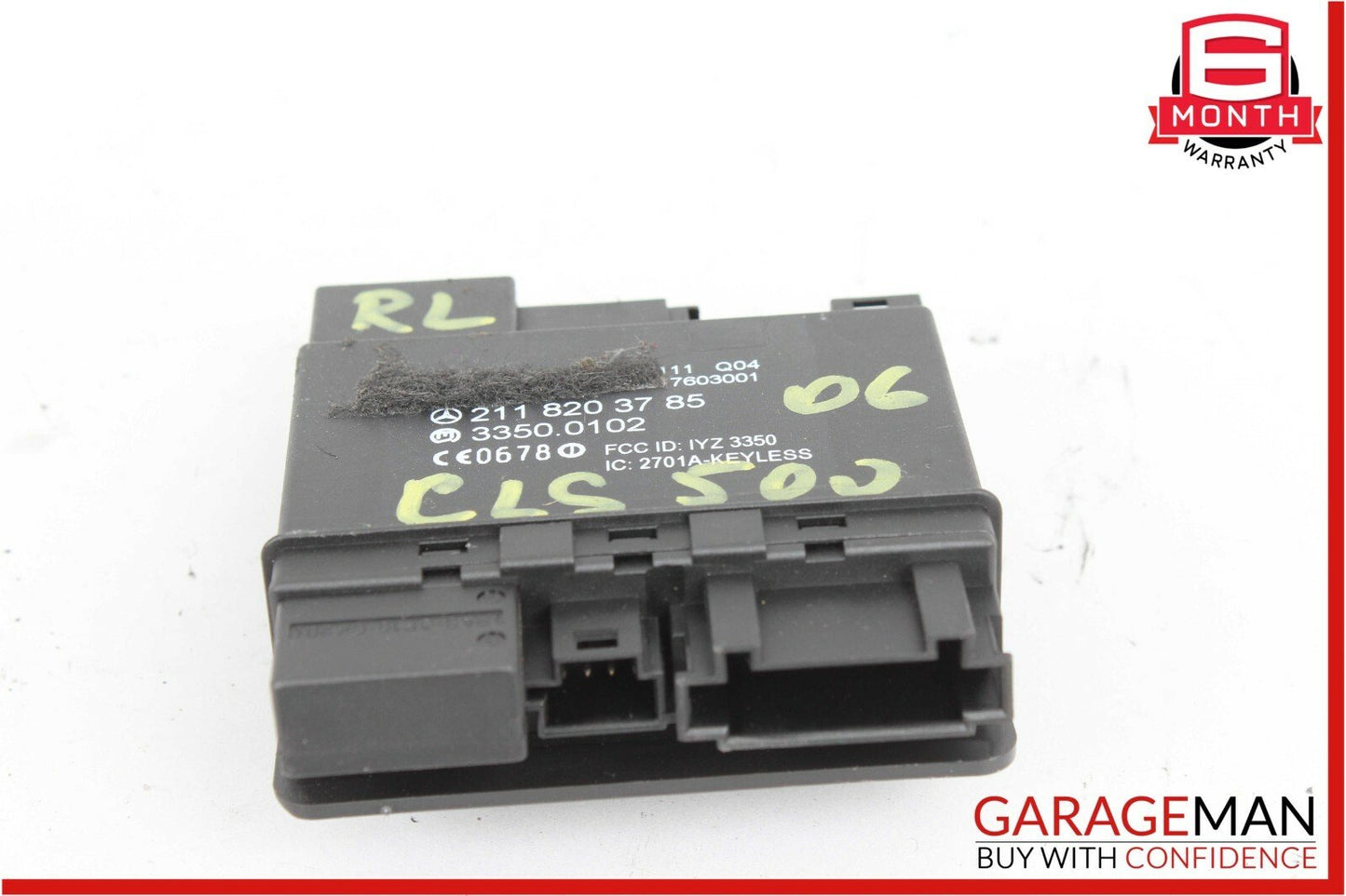 06-11 Mercedes W219 CLS55 AMG CLS500 Rear Door Keyless Go Control Module OEM