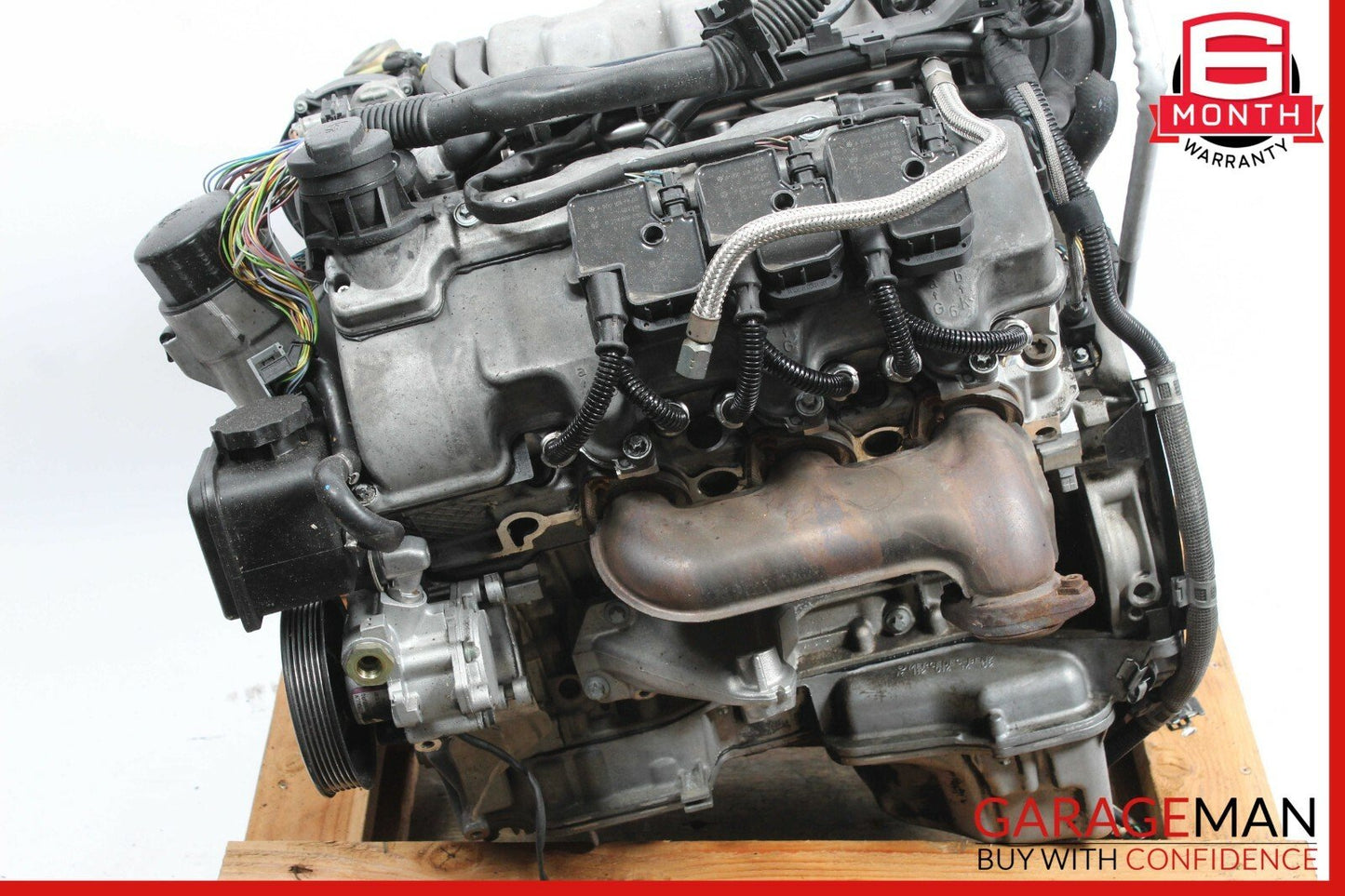 98-02 Mercedes W208 CLK320 E320 Engine Motor Block Assembly OEM
