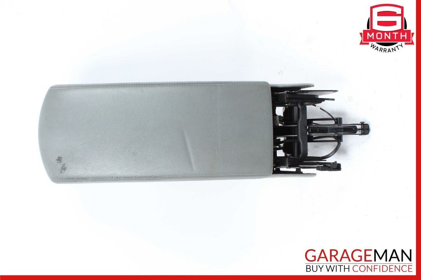 03-06 Mercedes R230 SL500 Center Console Arm Rest Armrest Storage Tray Grey