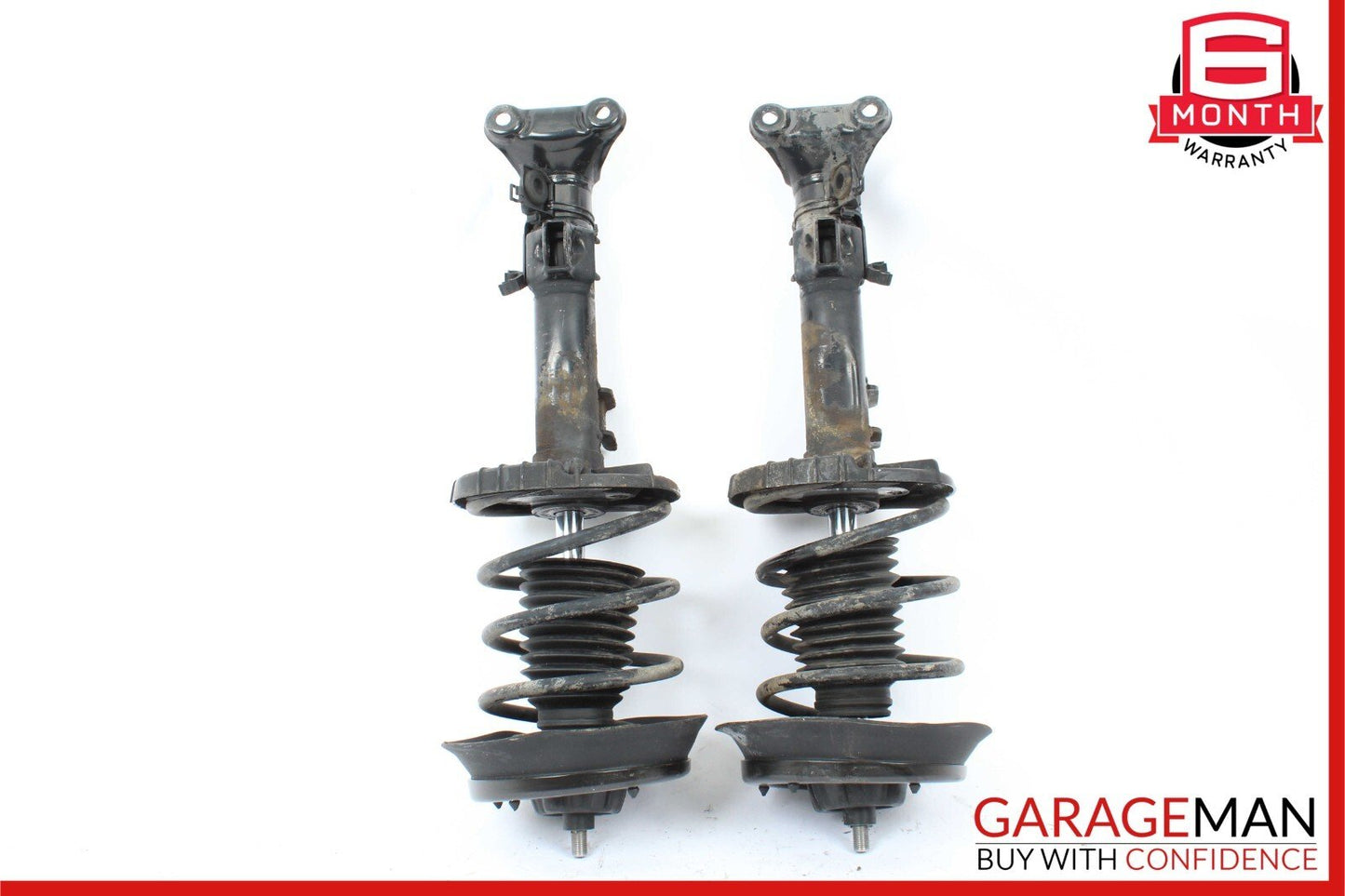 01-07 Mercedes W203 C280 Sachs Front Right & Left Shock Absorber Spring Set RWD