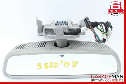 07-09 Mercedes W221 S550 Interior Top Upper Rear View Inside Dim Mirror Gray OEM