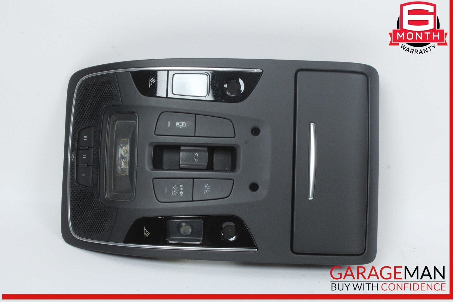 12-18 Audi A7 A6 Front Overhead Upper Interior Dome Light Lamp Black OEM