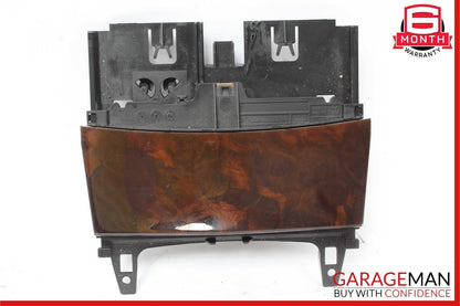 08-15 Mercedes W204 C250 C300 Center Console Ashtray Ash Tray Compartment Wood