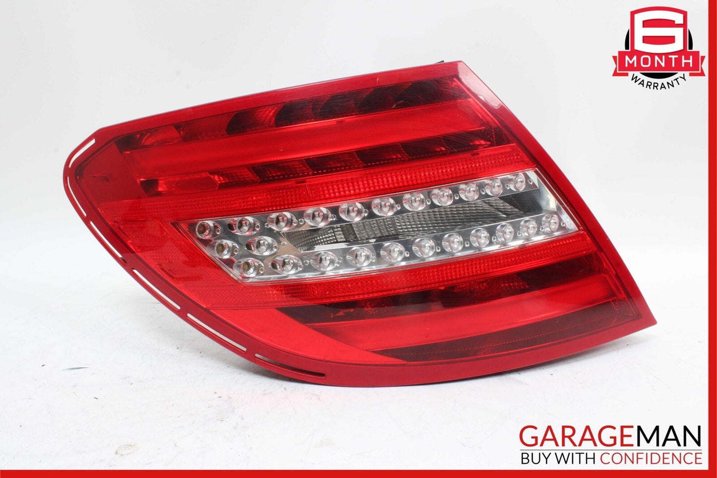 12-14 Mercedes W204 C250 Rear Left Driver Side Taillight Tail Light Lamp OEM