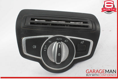 15-22 Mercedes X253 GLC300 4MATIC C400 Dash Headlight Switch Control Module OEM
