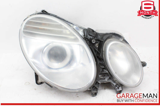 07-09 Mercedes W211 E350 Front Right Side Headlight Head Light Lamp Halogen OEM