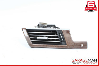 10-14 Mercedes W212 E350 E400 Dashboard Dash AC A/C Air Vent LeftÂ Trim Wood OEM