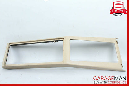 90-02 Mercedes R129 SL500 Upper Center Console Trim Beige OEM