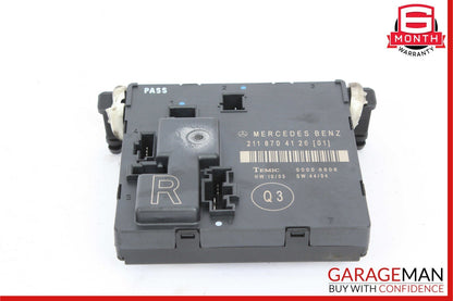 03-09 Mercedes W211 E350 E550 E63 AMG Rear Right Door Controller Module Unit