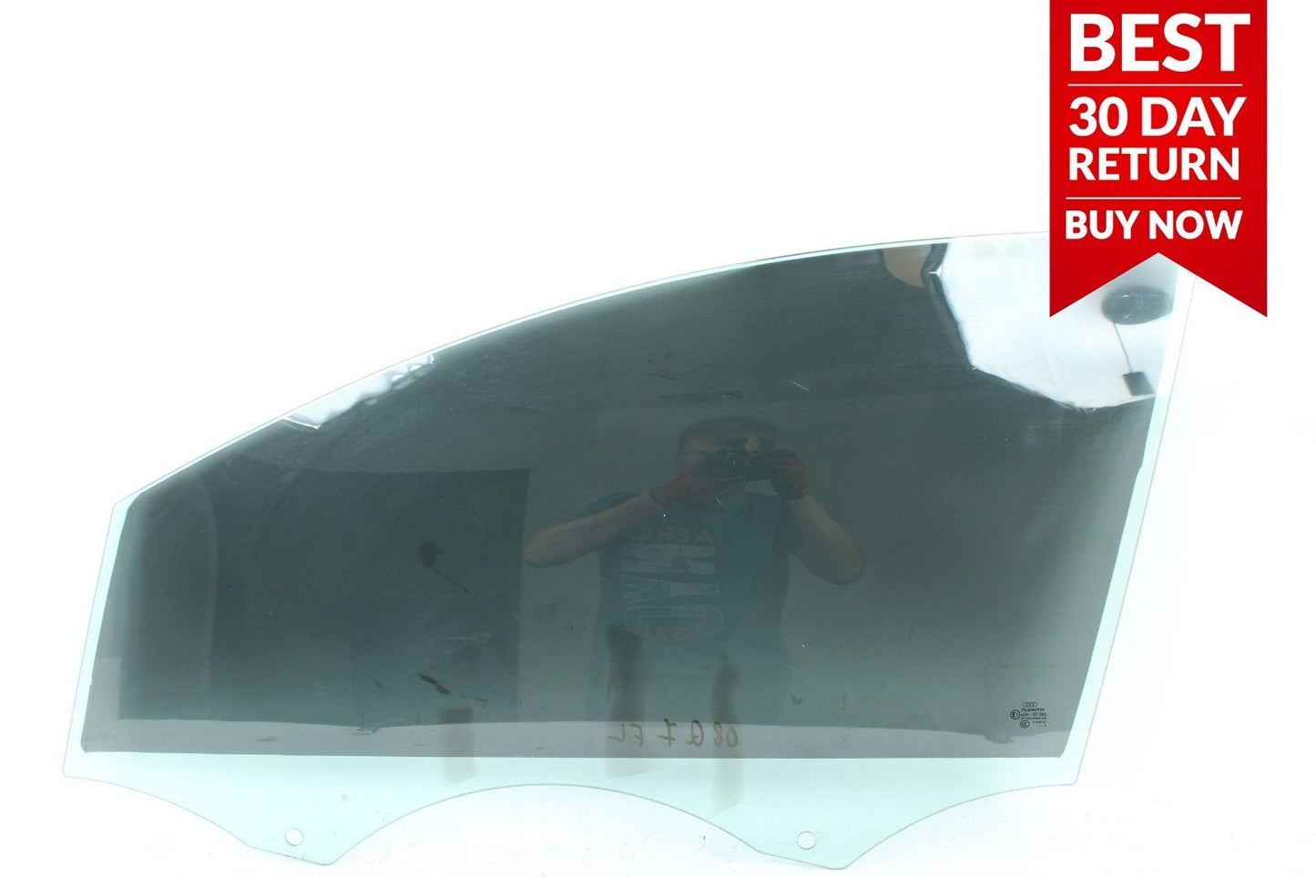 07-10 AUDI Q7 FRONT LEFT DRIVER SIDE WINDOW GLASS A110 OEM