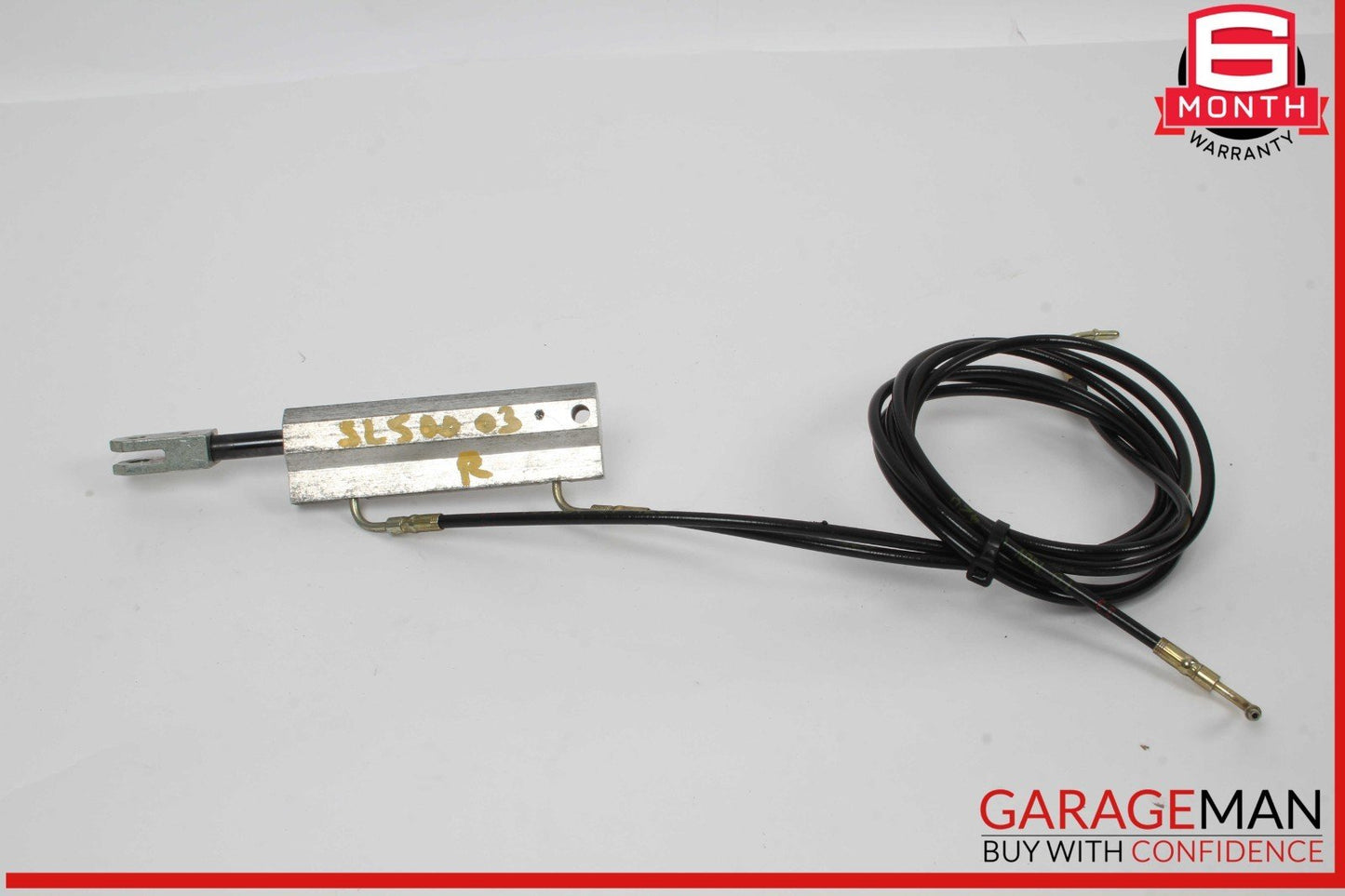 03-12 Mercedes R230 SL500 SL550 Convertible Trunk Frame Right Lock Cylinder OEM