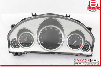 10-13 Mercedes W212 E350 Wagon Speedometer Odometer Instrument Cluster Gauge OEM