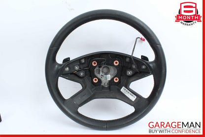 09-13 Mercedes W251 R350 ML550 Driver Steering Wheel w/ Paddle Shifters Black