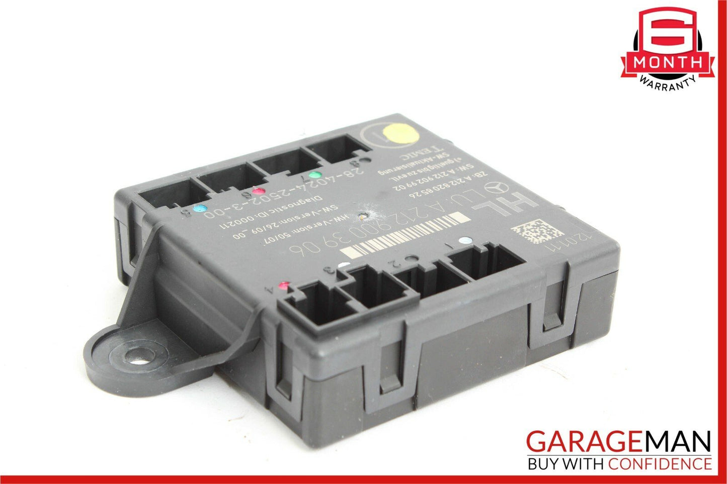 08-14 Mercedes W204 C300 C250 Rear Left Side Door Control Module Unit