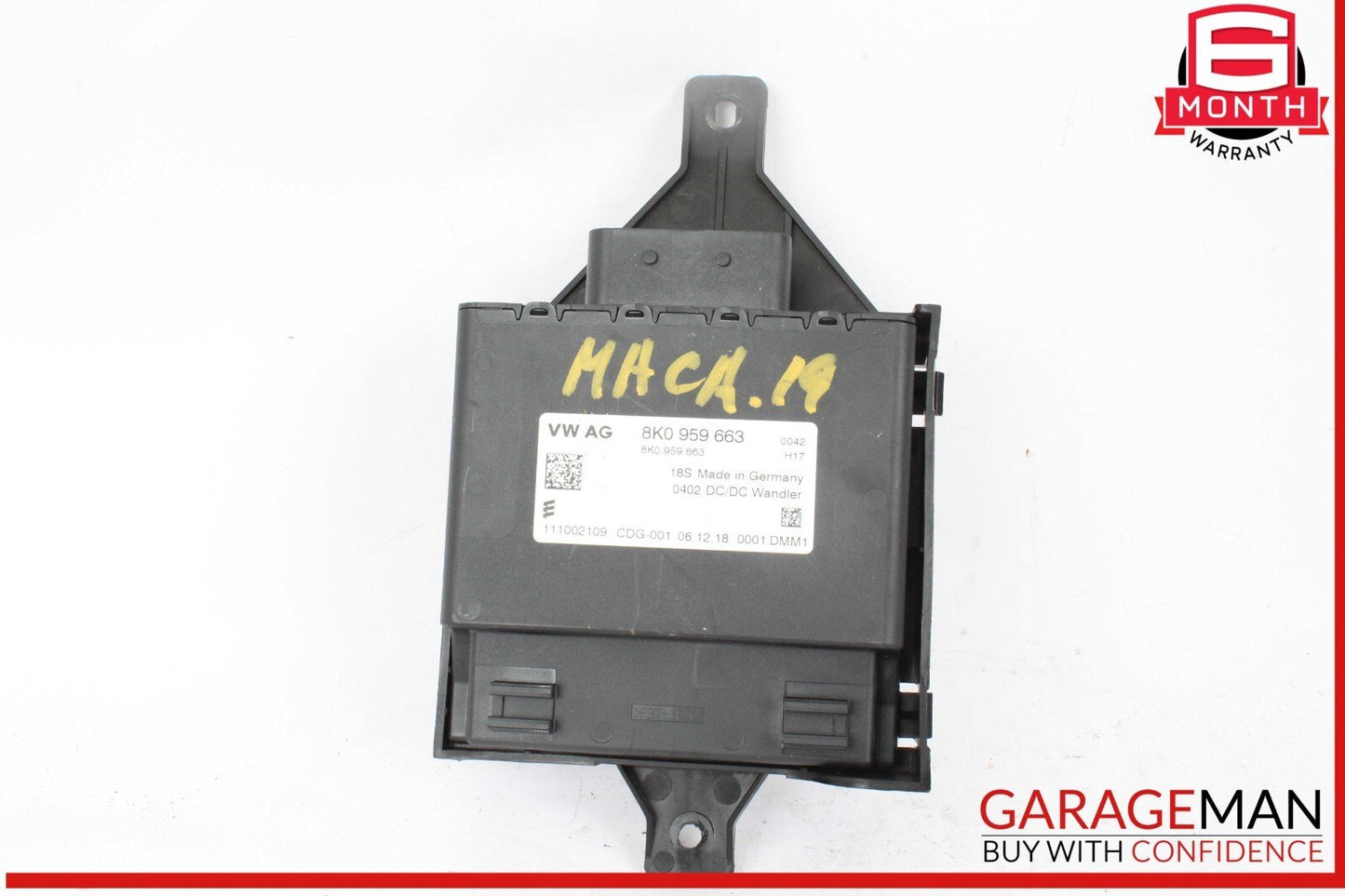 15-21 Porsche Macan 95B Voltage Stabilizer Control Module Unit OEM