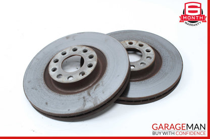 10-16 Mercedes W212 E350 Rear Brake Rotors Disc Left & Right Set OEM