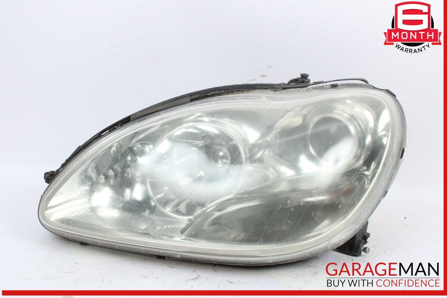 03-06 Mercedes W220 S430 Front Left Driver Side Headlight Lamp Halogen OEM