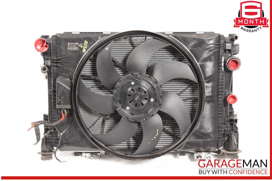 08-20 Mercedes R172 SLC300 E550 Engine Radiator Condenser Cooling Fan Motor Assy