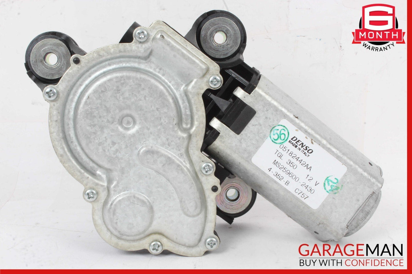 12-19 Fiat 500 Rear Window Power Regulator Motor 05182442AA