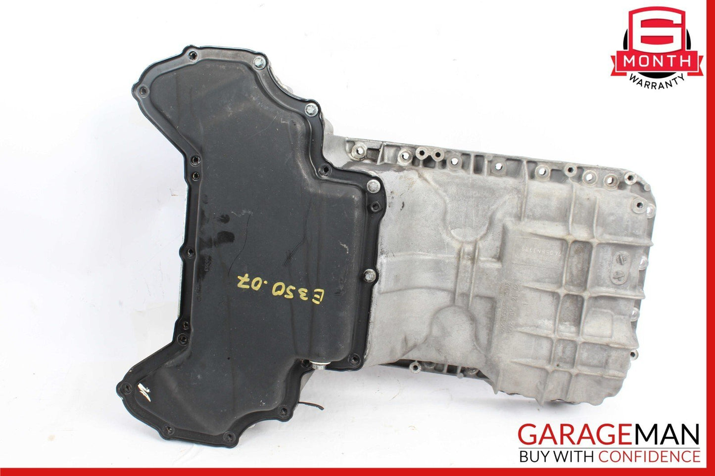 05-11 Mercedes W211 E350 C350 CLK350 Engine Upper Oil Sump Baffle Pan Assembly