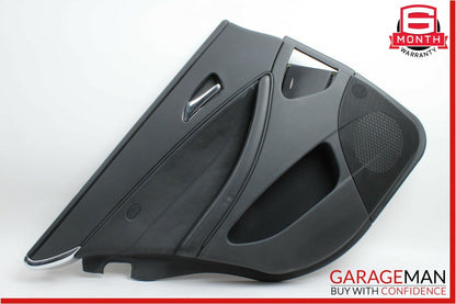 06-11 Mercedes W219 CLS63 AMG CLS55 Rear Left Interior Door Panel Black OEM