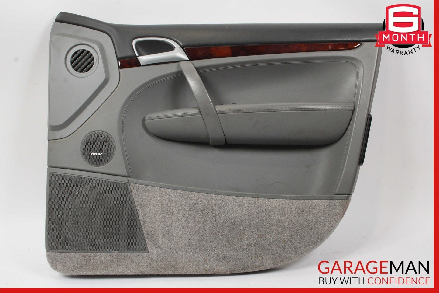 03-10 Porsche Cayenne 955 957 Front Right Side Interior Door Cover Panel Silver