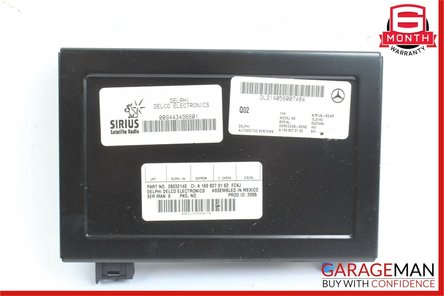 Mercedes W219 CLS500 R550 GL350 Sirius Satellite Radio Receiver Module OEM