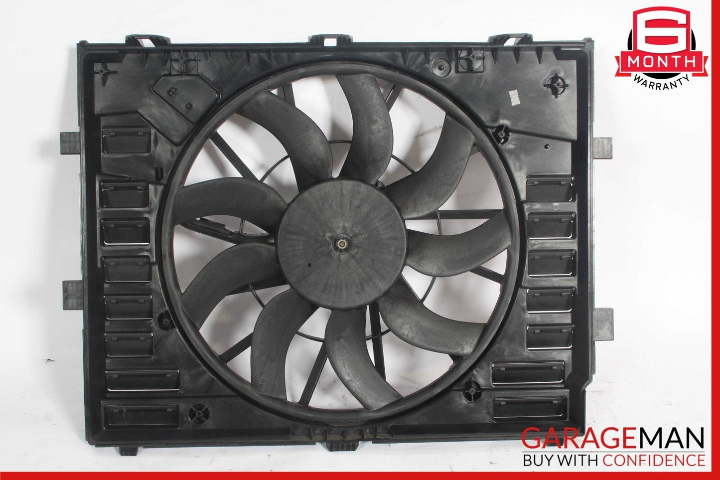 11-18 Porsche Cayenne 958 / Touareg Hybrid Engine Cooling Fan Motor Assembly OEM