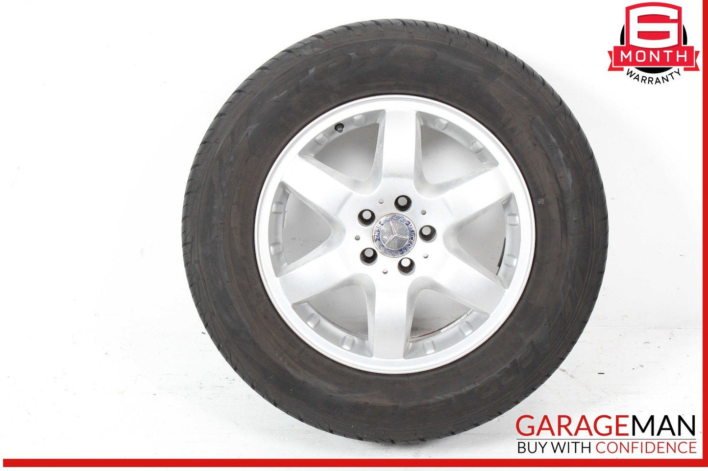 98-05 Mercedes W163 ML500 ML430 8.5 X 17 17" Wheel Tire Rim 1634012702 OEM
