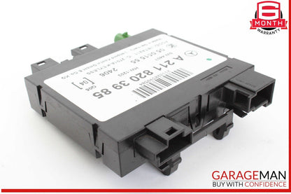 03-11 Mercedes W211 E63 AMG Keyless Go Entry Control Module 2118203985 OEM