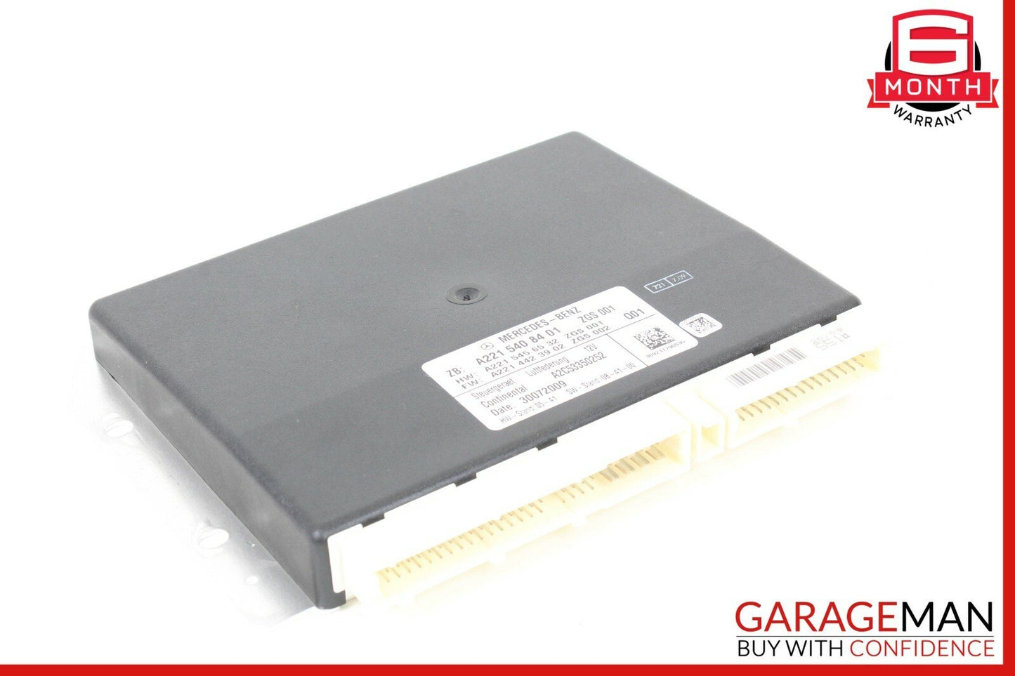 07-13 Mercedes W221 S400 CL550 Airmatic Air Suspension Control Module Q01 OEM