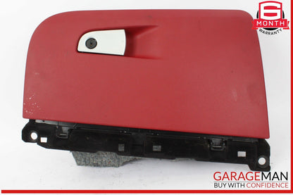 17-22 Alfa Romeo Giulia Dashboard Glovebox Storage Compartment Red OEM
