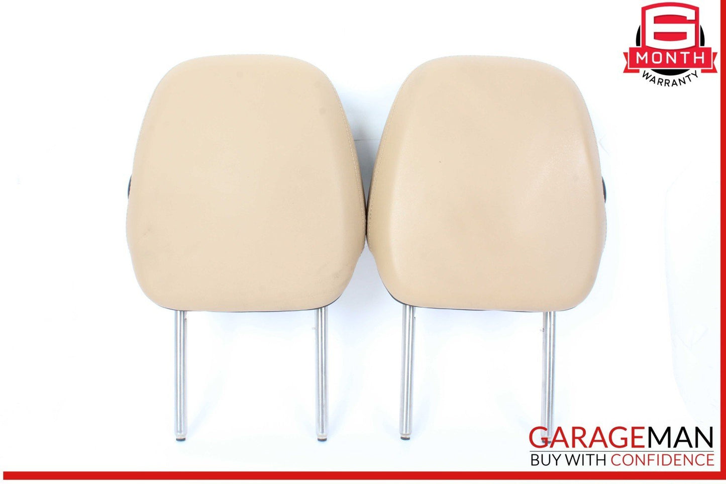 11-18 Porsche Cayenne 958 Front Right and Left Side Seat Headrest Head Rest OEM
