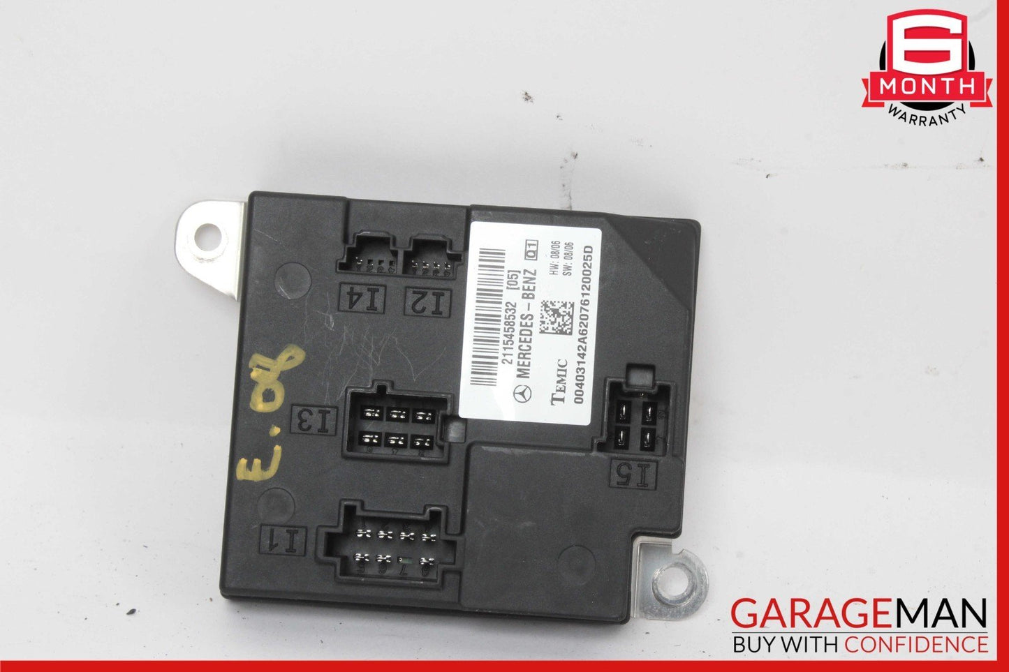 03-11 Mercedes W211 E350 CLS550 Body Control Module BCM 2115458532 OEM
