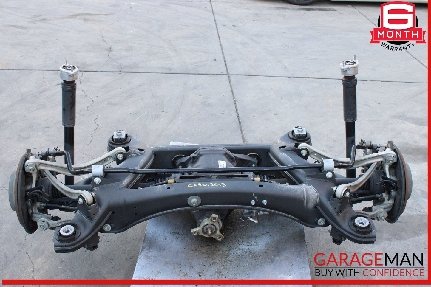 2012-2015 Mercedes-Benz C250 Rear Differential Axle Subframe Bar Assembly