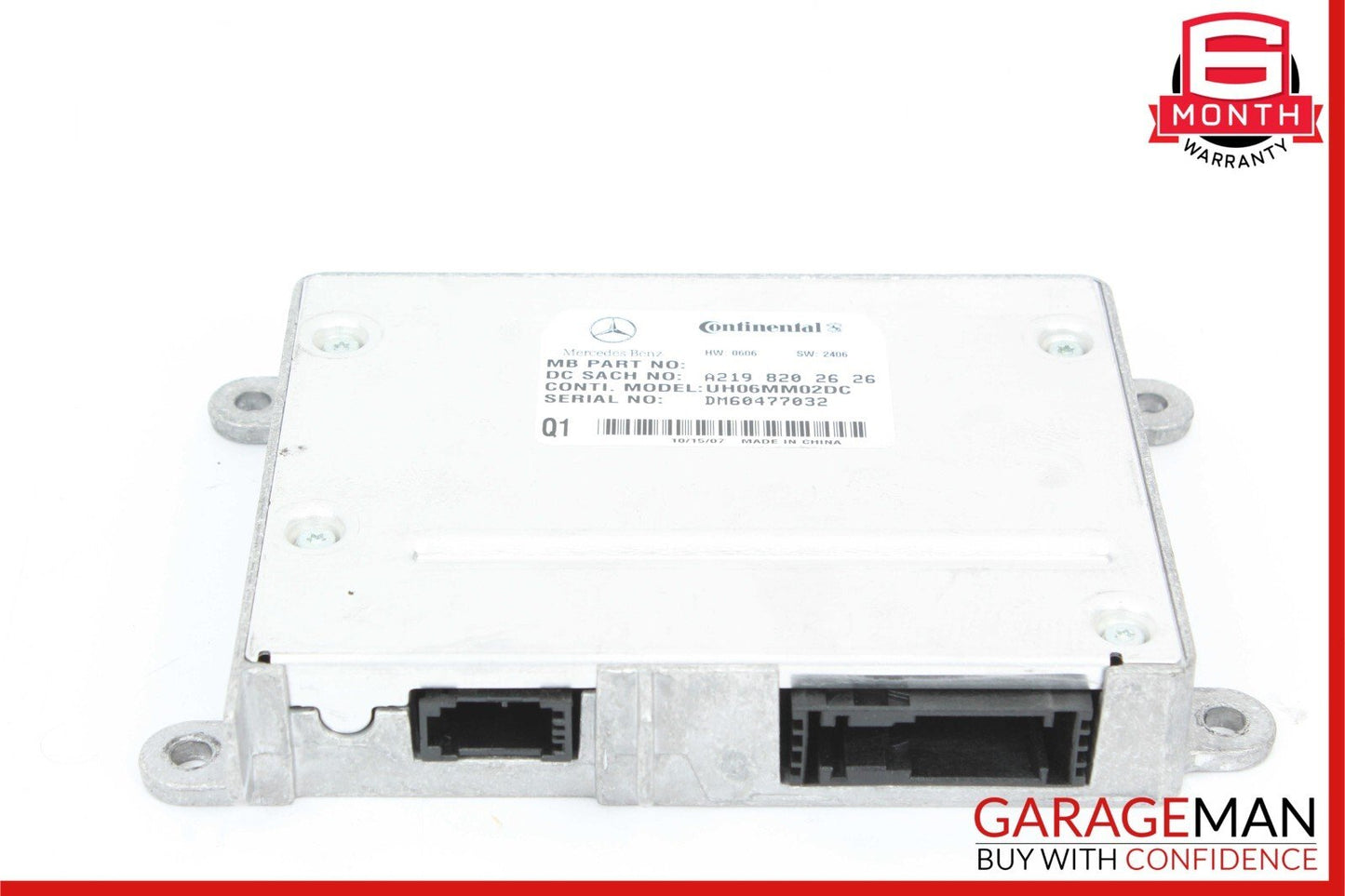 06-12 Mercedes X164 GL450 E350 E550 Communication Control Module