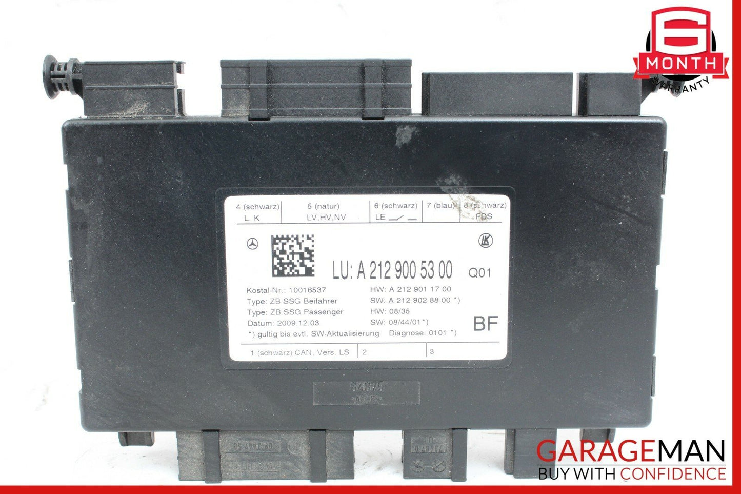 08-20 Mercedes E350 CLS400 C300 Front Right Passenger Side Seat Control Module