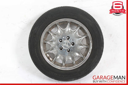 90-02 Mercedes R129 SL320 SL500 SL600 8 x 16 R16 Wheel Tire Rim Chrome OEM