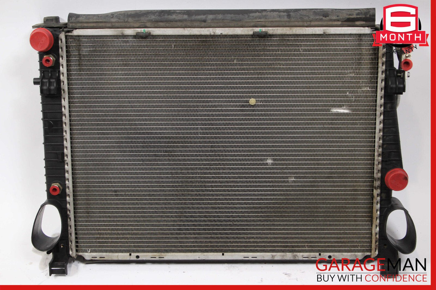 03-06 Mercedes R230 SL500 Cooling Radiator A/C Condensor Oil Cooler OEM