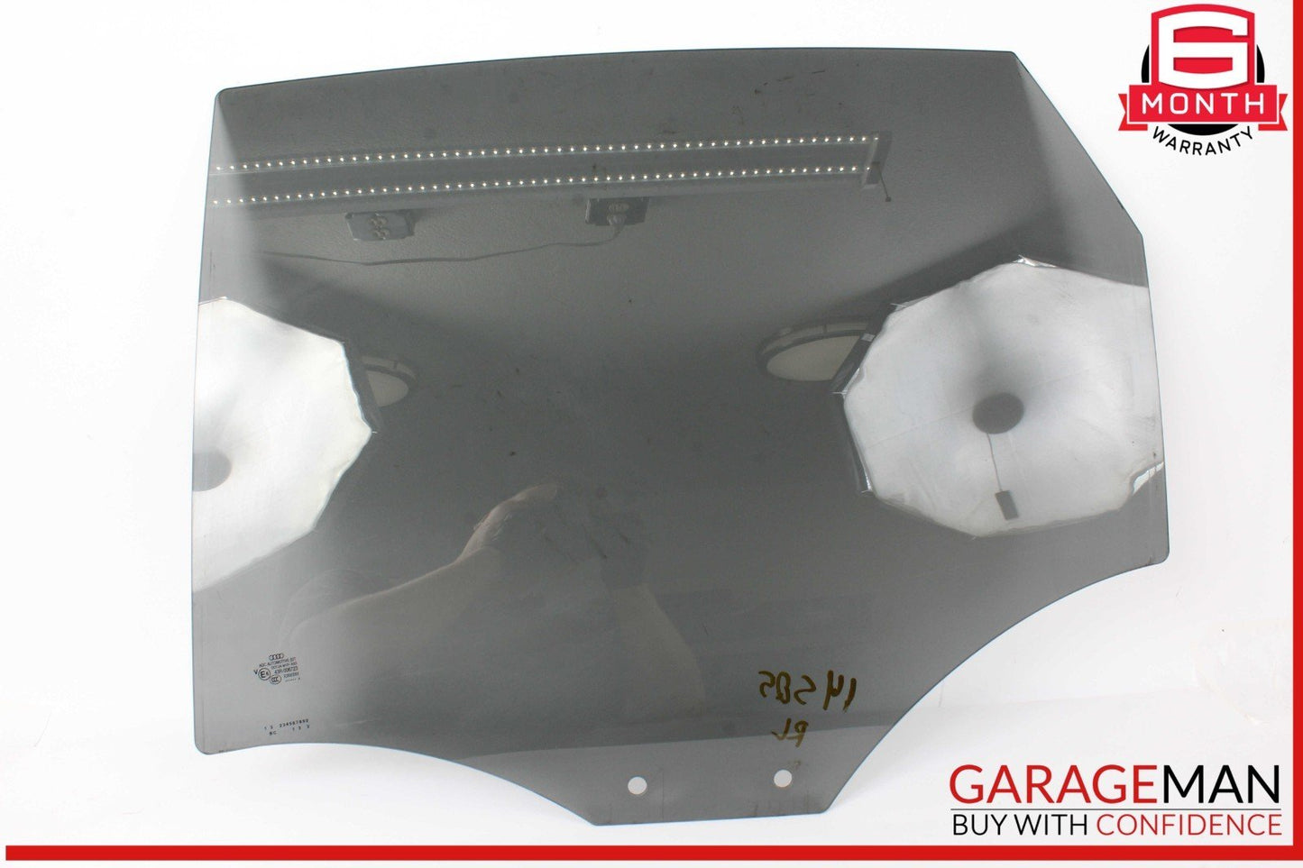 14-17 Audi SQ5 Rear Left Driver Side Door Window Auto Glass OEM