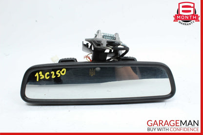 10-16 Mercedes C250 E350 E250 C300 Interior Rear View Mirror Assembly Black OEM